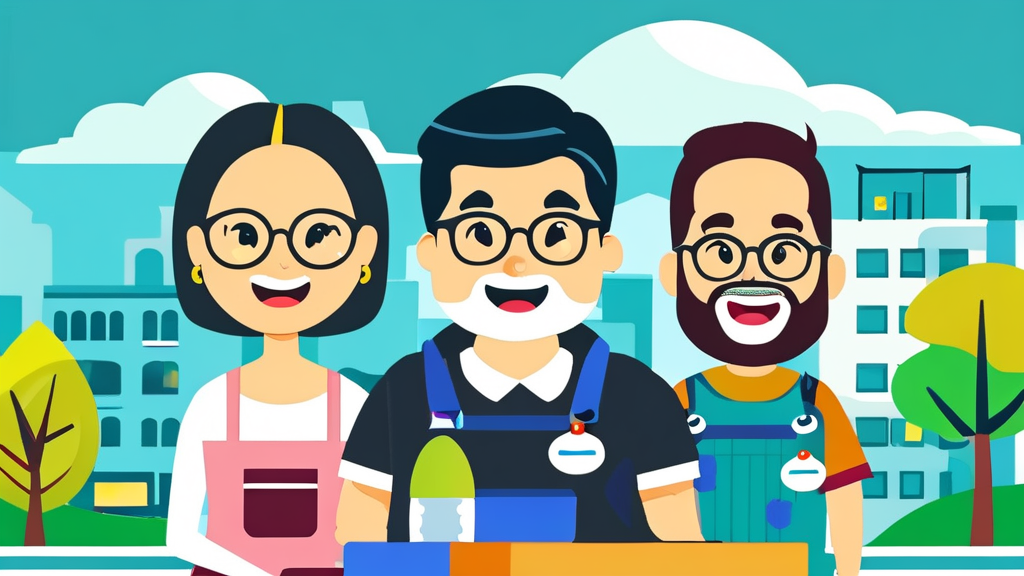 궁금증 해결! 자주 묻는 질문(FAQ) 및 문의처 (cartoon 스타일)